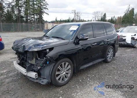 2016 Lexus Lx 570 from USA, damaged, VIN JTJHY7AX4G4216515